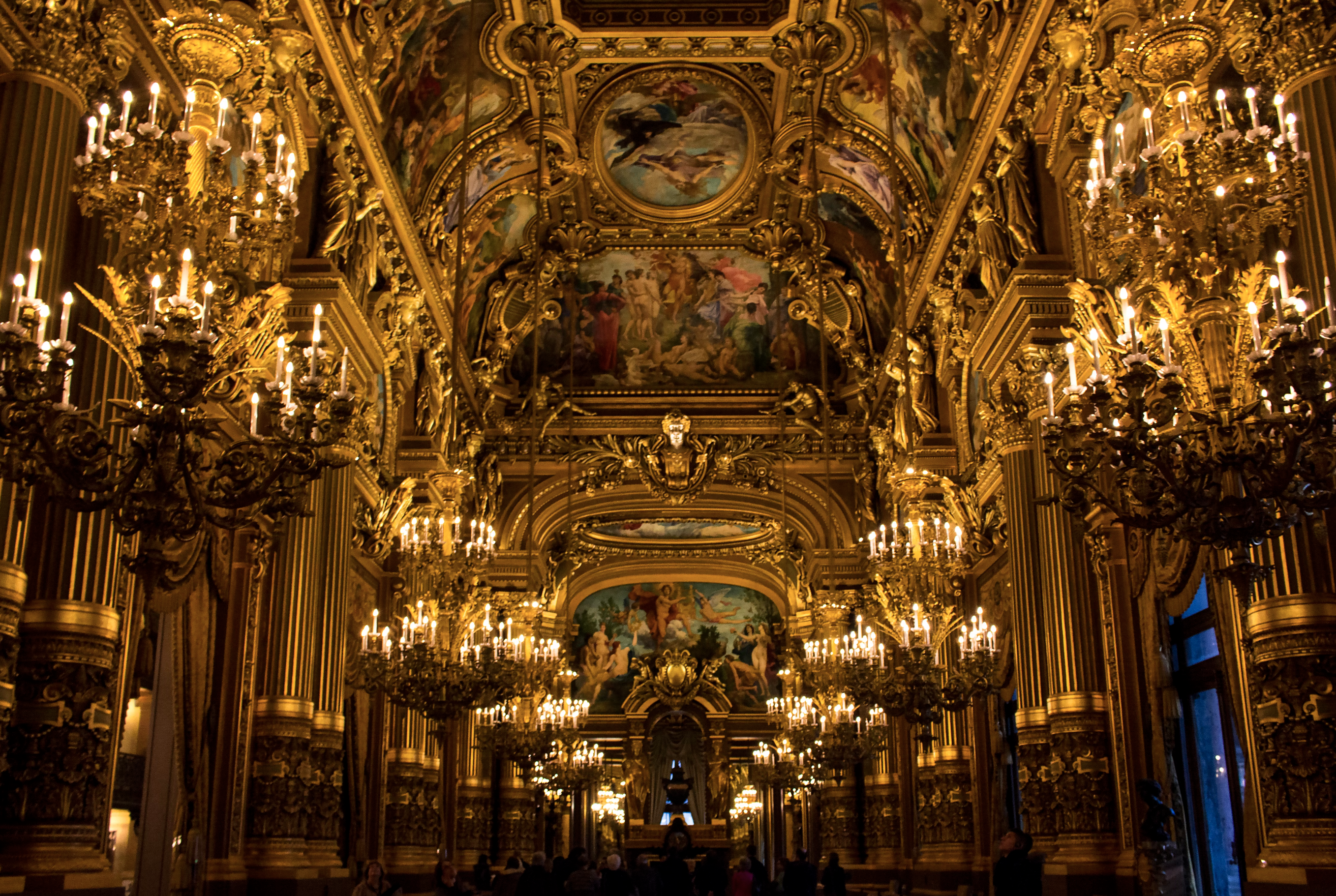 Palais Garnier Opera House with opulent Belle Époque architecture